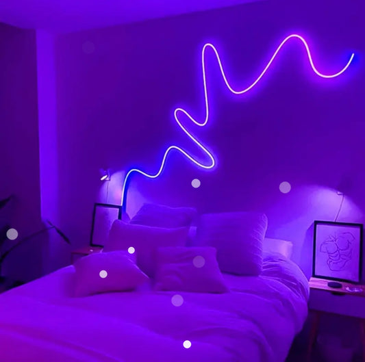Smart Flexible LED Strip Lights with Remote Control – Color Changing Wall Decor