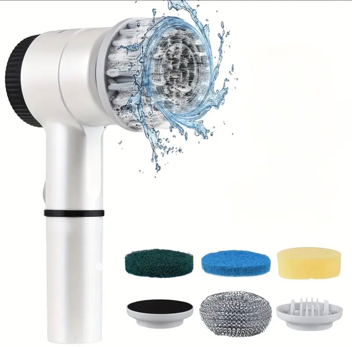 Electric Spin Scrubber – Cordless Rechargeable Cleaning Brush